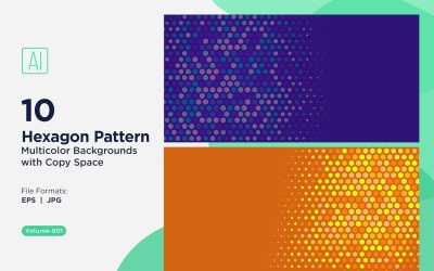 Vibrant honey bee Pattern Background in Multi Colors &amp;amp; Sizes 901