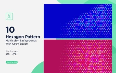 Vibrant honey bee Pattern Background in Multi Colors &amp;amp; Sizes 903