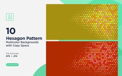 Vibrant honey bee Pattern Background in Multi Colors &amp;amp; Sizes 907