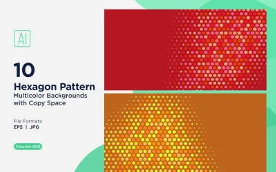 Vibrant honey bee Pattern Background in Multi Colors &amp;amp; Sizes 908