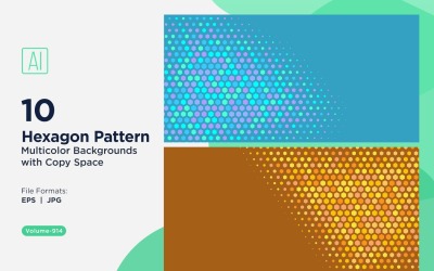 Vibrant honey bee Pattern Background in Multi Colors &amp;amp; Sizes 914