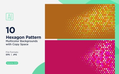 Vibrant honey bee Pattern Background in Multi Colors &amp;amp; Sizes 920