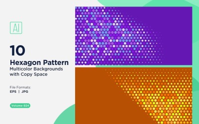 Vibrant honey bee Pattern Background in Multi Colors &amp;amp; Sizes 924