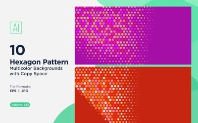 Vibrant honey bee Pattern Background in Multi Colors &amp;amp; Sizes 933