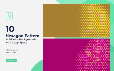 Vibrant honey bee Pattern Background in Multi Colors And Sizes 948