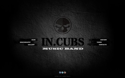 Bootstrap Music Band Website Template Web Sitesi #44966