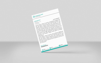 Design Pro Creative Briefkopf - Corporate Identity Vorlagendesign