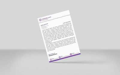 Design Pro Creative Letterhead - Identyfikacja wizualna firmy