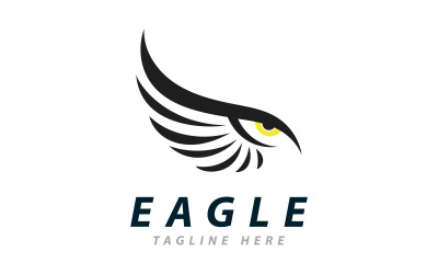 Eagle Logo Vector, Creative Eagle ikon Mall illustration V4
