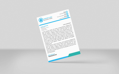 Professional Technology Letterhead And Business Letterhead Design - Corporate Identity
