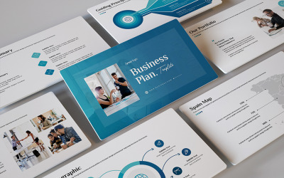 Masters - Businessplan Keynote-sjabloon