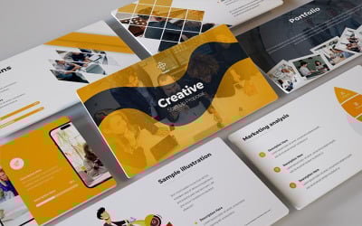 Norm - Modello di Google Slides per aziende creative