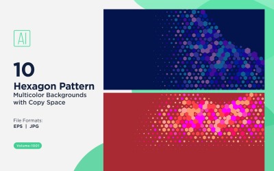 Vibrant honey bee Pattern Background in Multi Colors And Sizes 1001