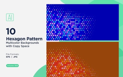 Vibrant honey bee Pattern Background in Multi Colors And Sizes 958