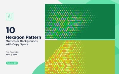 Vibrant honey bee Pattern Background in Multi Colors And Sizes 960