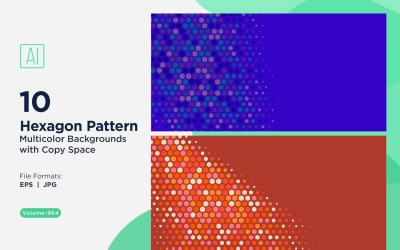 Vibrant honey bee Pattern Background in Multi Colors And Sizes 964