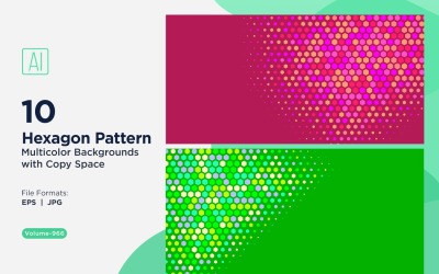 Vibrant honey bee Pattern Background in Multi Colors And Sizes 966