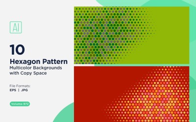 Vibrant honey bee Pattern Background in Multi Colors And Sizes 972