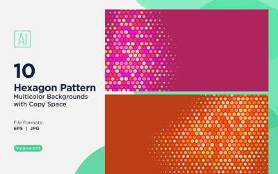 Vibrant honey bee Pattern Background in Multi Colors And Sizes 973