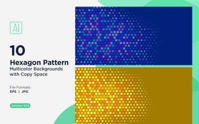 Vibrant honey bee Pattern Background in Multi Colors And Sizes 979