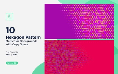 Vibrant honey bee Pattern Background in Multi Colors And Sizes 984