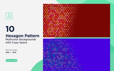 Vibrant honey bee Pattern Background in Multi Colors And Sizes 985