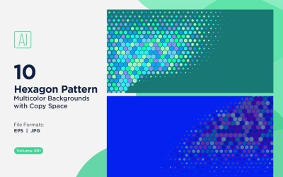 Vibrant honey bee Pattern Background in Multi Colors And Sizes 991