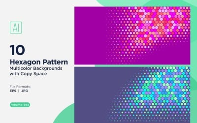 Vibrant honey bee Pattern Background in Multi Colors And Sizes 993