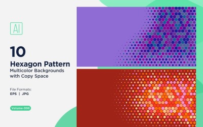 Vibrant honey bee Pattern Background in Multi Colors And Sizes 996