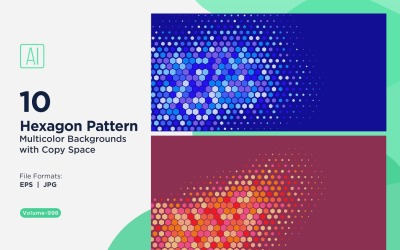 Vibrant honey bee Pattern Background in Multi Colors And Sizes 998