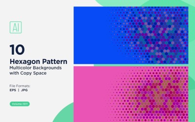 Sfondo con motivo ape vibrante in più colori e dimensioni 1011