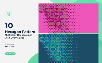 Sfondo con motivo ape vibrante in più colori e dimensioni 1028