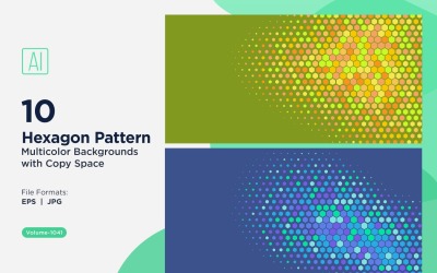 Sfondo con motivo ape vibrante in più colori e dimensioni 1041