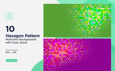 Sfondo con motivo ape vibrante in più colori e dimensioni 1043