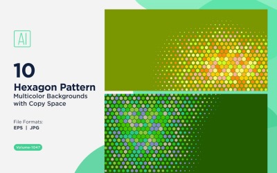 Sfondo con motivo ape vibrante in più colori e dimensioni 1047