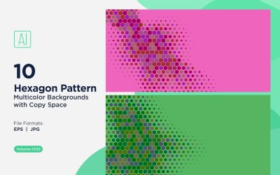 Vibrant honey bee Pattern Background in Multi Colors And Sizes 1032