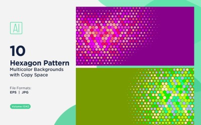 Vibrant honey bee Pattern Background in Multi Colors And Sizes 1042