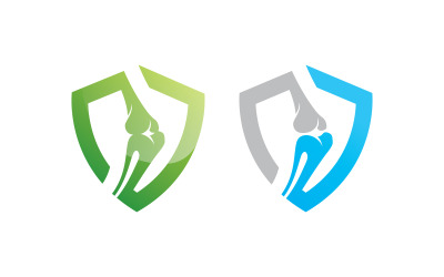 Bone care logo icon vector template V3