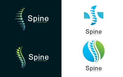Bone care logo icon vector template V13