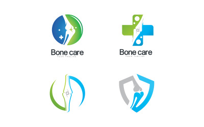 Bone care logo icon vector template V15