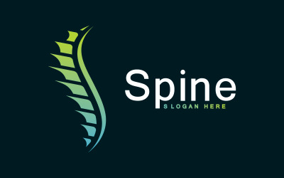 Spine Logo Design Template