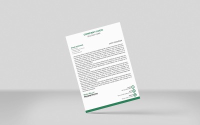 Kreatywny papier firmowy, edytowalny projekt papieru firmowego