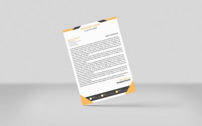 Corporate Identity Letterhead Template New Design