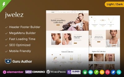 Jwelez – Mehrzweck-Responsive-WooCommerce-Theme für Schmuck und Hochzeiten