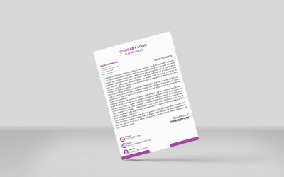 Kreatives und modernes Briefkopfdesign
