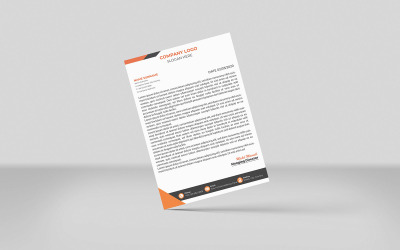 Projekt papieru firmowego Szablon identyfikacji korporacyjnej