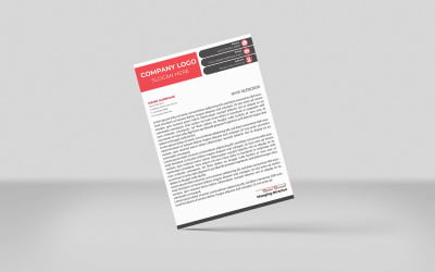 Advertising agency letterhead Design