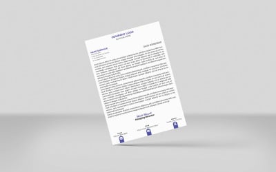 Affärsbrevpapper Corporate malldesign