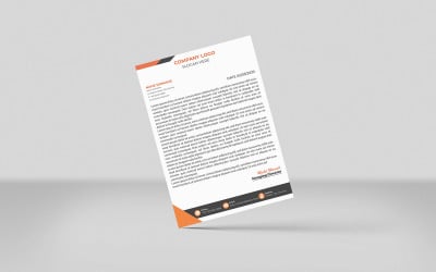 Briefkopf - Corporate Identity Neues Template-Design
