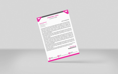 Creative Letterhead Stylish Letterhead, Colorful Letterhead New